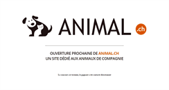 Desktop Screenshot of animal.ch